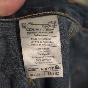 Carhartt Blue Denim Jeans